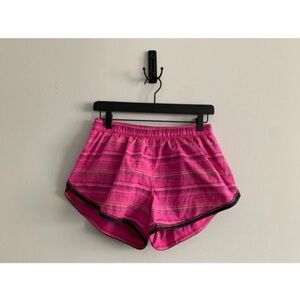 LULULEMON Pink Striped Shorts